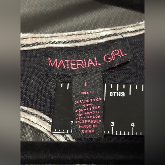 Love Cross Arrows Sleeveless Tank Top Shirt Cut Outs Zip sheer Back Size Large - Picture 3 of 3